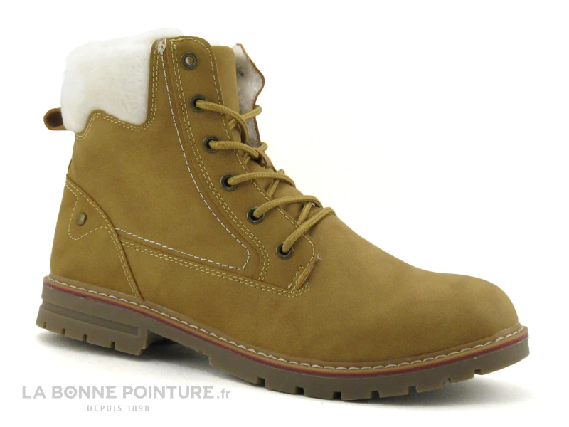 Morans WALDY Camel - Fourrure Beige - Bottine Fourree Femme 3 Morans WALDY Camel - Fourrure Beige - Bottine Fourree Femme