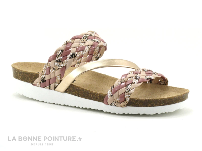 Bio Life 1152 - Rose - Saumon - Mule Mode Femme 6 Bio Life 1152 - Rose - Saumon - Mule Mode Femme – Image 4