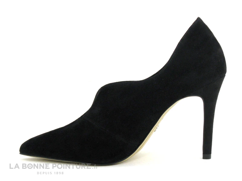 Tamaris 1-24418-22 Black - Escarpin Noir - Vague - Talon Aiguille 5 Tamaris 1-24418-22 Black - Escarpin Noir - Vague - Talon Aiguille – Image 3