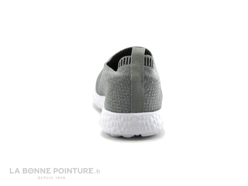 Morans KOFAS Gris Paillettes - Baskets Sans Lacet Femme 6 Morans KOFAS Gris Paillettes - Baskets Sans Lacet Femme – Image 4