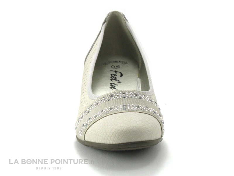 Feel In HEAVY Beige Strass - Escarpin 4 Feel In HEAVY Beige Strass - Escarpin – Image 2