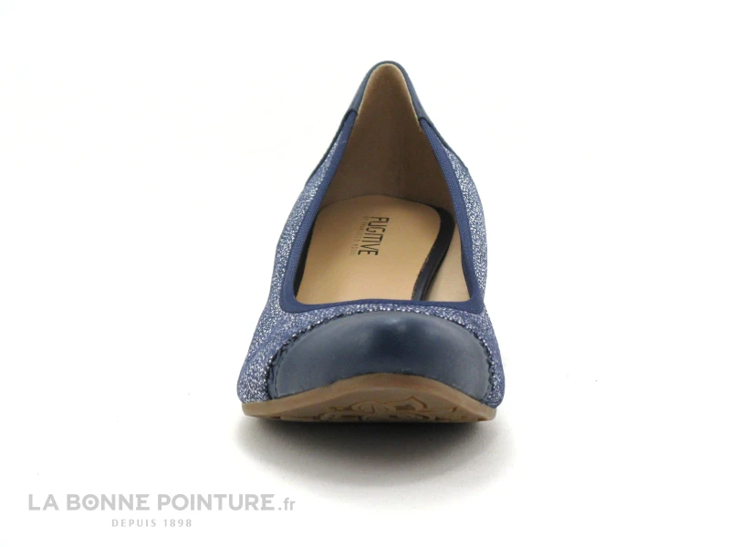 Fugitive CAMPO Navy Gamme Blue - Escarpin 4 Fugitive CAMPO Navy Gamme Blue - Escarpin – Image 2