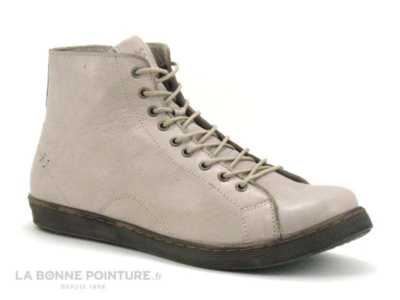 Andrea Conti 0344900-640 Dark Stone - Chaussure Montante Beige 3 Andrea Conti 0344900-640 Dark Stone - Chaussure Montante Beige