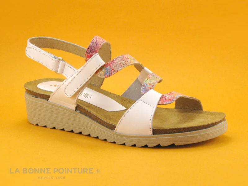 Xapatan 2164 Blanc - Multi - Sandale Femme Cuir 3 Xapatan 2164 Blanc - Multi - Sandale Femme Cuir