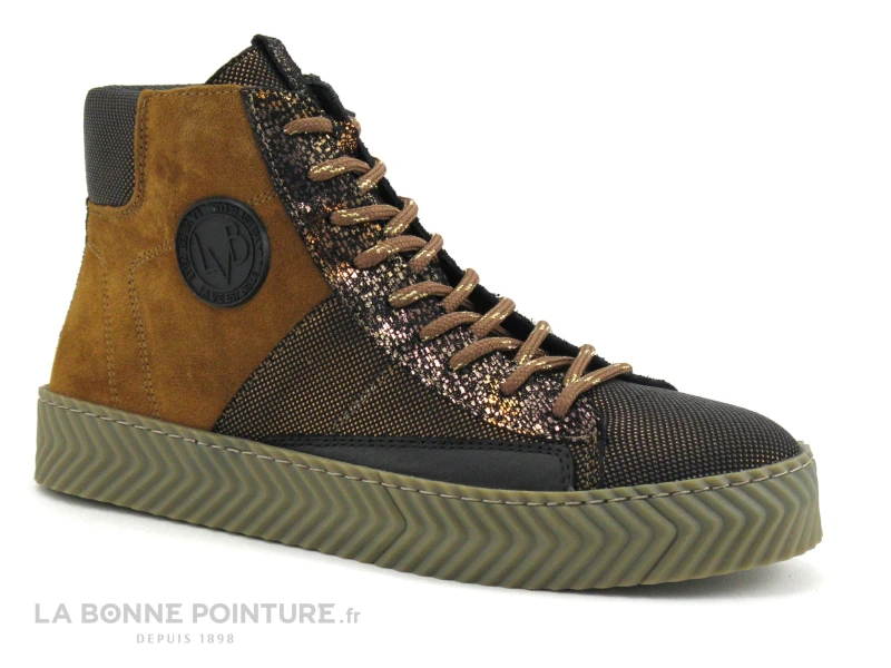 La Vie Est Belle - FUSAIN - Marron - Basket Montante Femme 3 La Vie Est Belle - FUSAIN - Marron - Basket Montante Femme