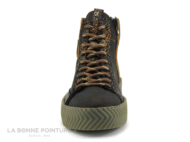 La Vie Est Belle - FUSAIN - Marron - Basket Montante Femme 4 La Vie Est Belle - FUSAIN - Marron - Basket Montante Femme – Image 2