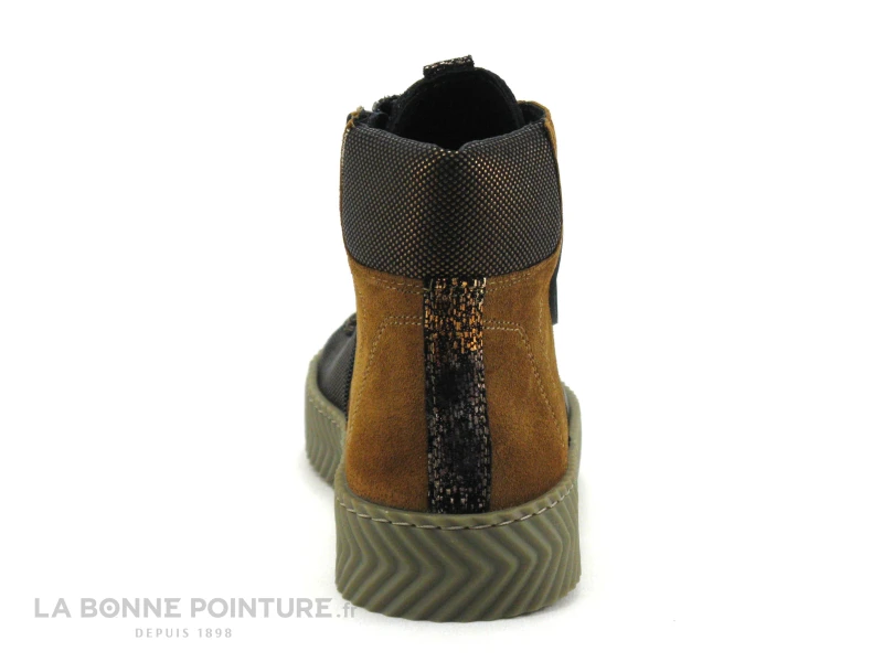 La Vie Est Belle - FUSAIN - Marron - Basket Montante Femme 6 La Vie Est Belle - FUSAIN - Marron - Basket Montante Femme – Image 4