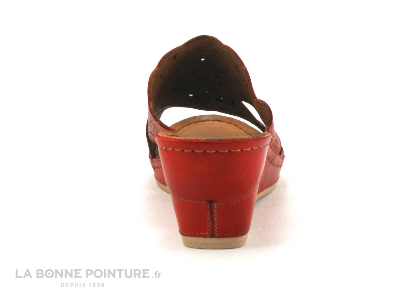 Karyoka FLY Rouge - Mule Talon Compense 6 Karyoka FLY Rouge - Mule Talon Compense – Image 4