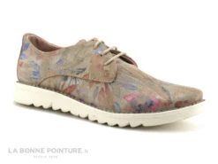 Alce Shoes 9538 Beige - Chaussure Basse Femme