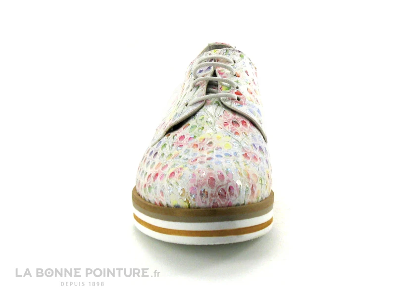 Dorking ROMY D7850-GY Blanc Glory - Multicolore - Chaussure Basse 4 Dorking ROMY D7850-GY Blanc Glory - Multicolore - Chaussure Basse – Image 2