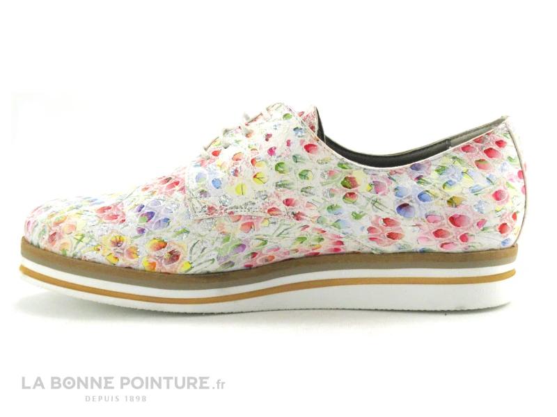 Dorking ROMY D7850-GY Blanc Glory - Multicolore - Chaussure Basse 5 Dorking ROMY D7850-GY Blanc Glory - Multicolore - Chaussure Basse – Image 3