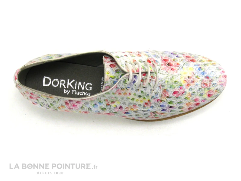 Dorking ROMY D7850-GY Blanc Glory - Multicolore - Chaussure Basse 8 Dorking ROMY D7850-GY Blanc Glory - Multicolore - Chaussure Basse – Image 6
