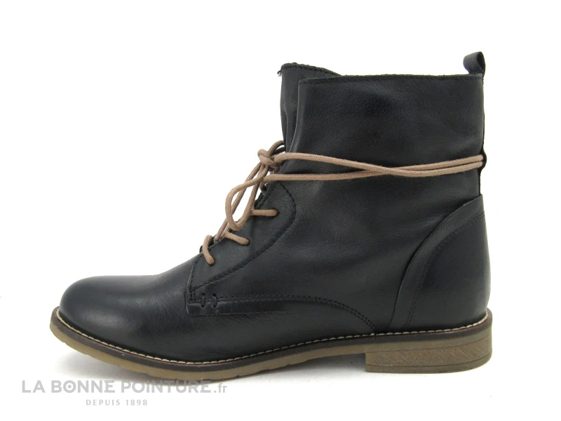 Com Un Point Noir Boots ADBALCA Lacet Beige WH-042H07 5 Com Un Point Noir Boots ADBALCA Lacet Beige WH-042H07 – Image 3