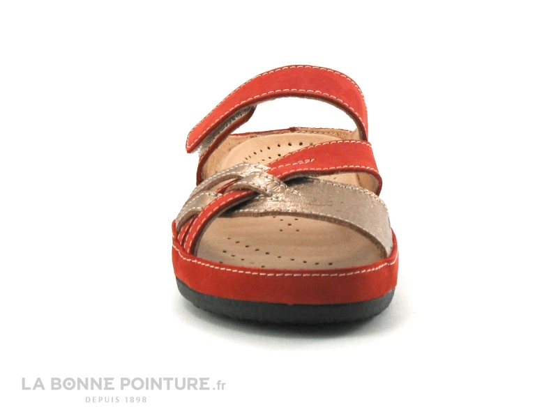 Pedi Girl CLOW Rouge - Mule Confort Femme 4 Pedi Girl CLOW Rouge - Mule Confort Femme – Image 2