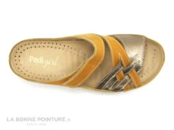 Pedi Girl CLOW Jaune - Fumo - Mule Reglable Femme 14 Pedi Girl CLOW Jaune - Fumo - Mule Reglable Femme -Marco Tozzi Shop cd24607c73b9e66c561f35ea11d5d5ef img 1192.jpg 146253