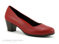 Carla Tortosa 75275 Rouge - Escarpin Souple - Talon Moyen