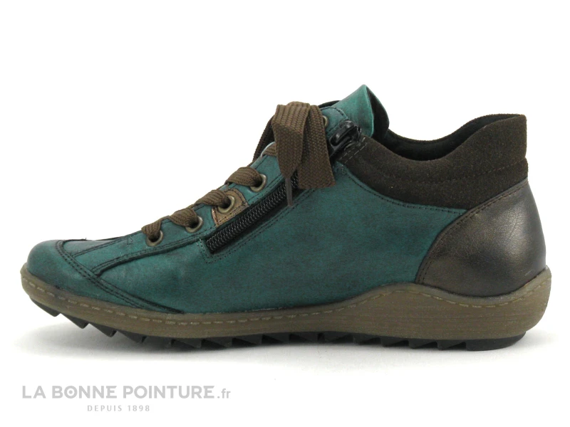 Remonte 1481-12 Bleu Et Marron - Chaussure Montante Femme 5 Remonte 1481-12 Bleu Et Marron - Chaussure Montante Femme – Image 3
