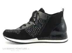 Remonte R2543-42 - Noir - Gris Metal - Pois - Chaussure Montante Femme -Marco Tozzi Shop cd24607c73b9e66c561f35ea11d5d5ef img 1472.jpg 173422
