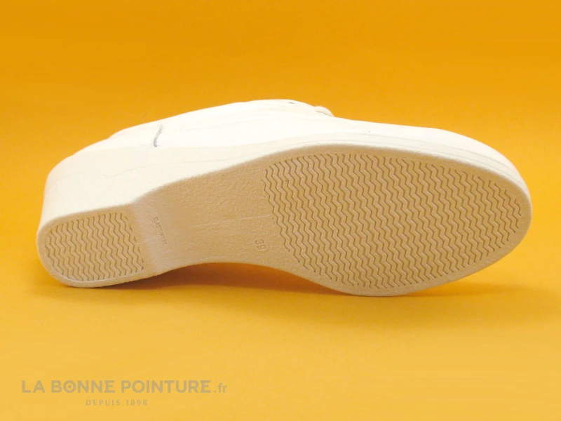 Bopy Lucie Permt Blanc Chaussure Compensee 9 Bopy Lucie Permt Blanc Chaussure Compensee – Image 7