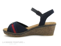 Supremo 8022105 Navy - Rayure Rouge - Sandale Femme -Marco Tozzi Shop cd24607c73b9e66c561f35ea11d5d5ef img 1866.jpg 148585