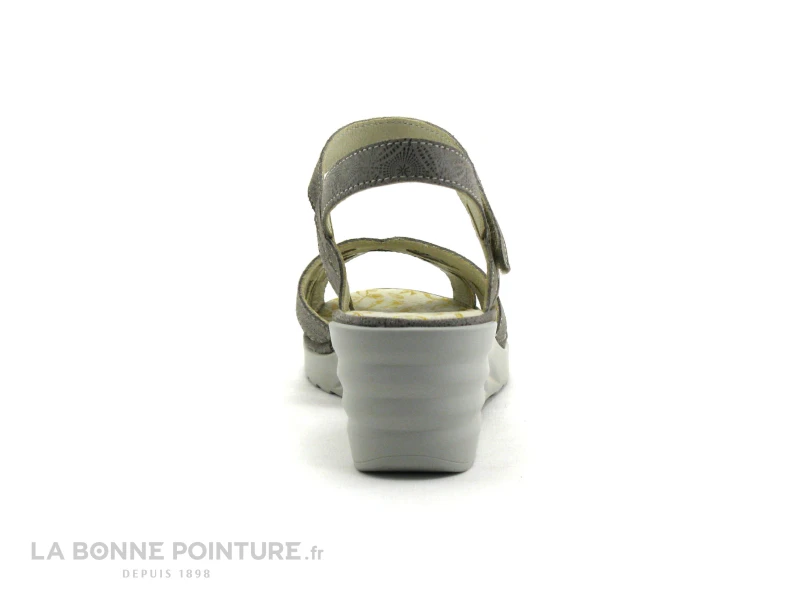 3 Points De Suspension - KIFOI - 18080-7 - Gris - Nu-pieds Compense 6 3 Points De Suspension - KIFOI - 18080-7 - Gris - Nu-pieds Compense – Image 4