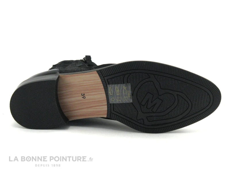 MamZelle SODANI Psyka Noir Verni - Boots Femme 9 MamZelle SODANI Psyka Noir Verni - Boots Femme – Image 7