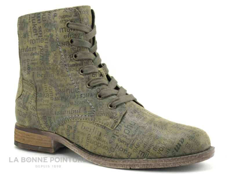 Josef Seibel 99682 - Sienna - Olive - Bottine Femme Vert Kaki 7 Josef Seibel 99682 - Sienna - Olive - Bottine Femme Vert Kaki – Image 5