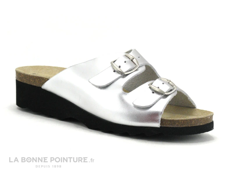 Artika Soft GADIN Rif Argent - Mule Confort Femme 3 Artika Soft GADIN Rif Argent - Mule Confort Femme