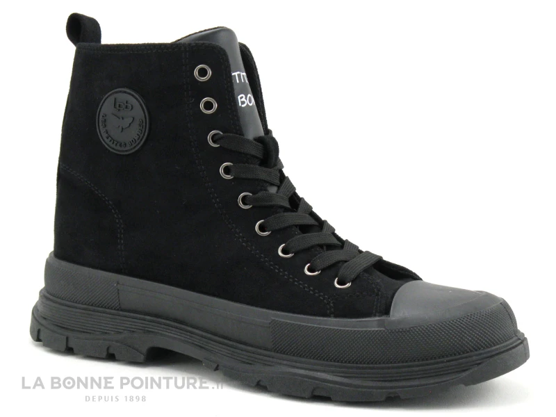 LPB Les Petites Bombes - ELENA Noir - Basket Montante Femme 2 LPB Les Petites Bombes - ELENA Noir - Basket Montante Femme