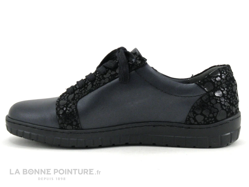 3 Points De Suspension KIABRAISI 19450-061 - Noir - Derby Femme 5 3 Points De Suspension KIABRAISI 19450-061 - Noir - Derby Femme – Image 3