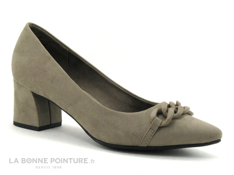 Marco Tozzi 2-22403-29 Stone - Escarpin - Talon Large 3 Marco Tozzi 2-22403-29 Stone - Escarpin - Talon Large
