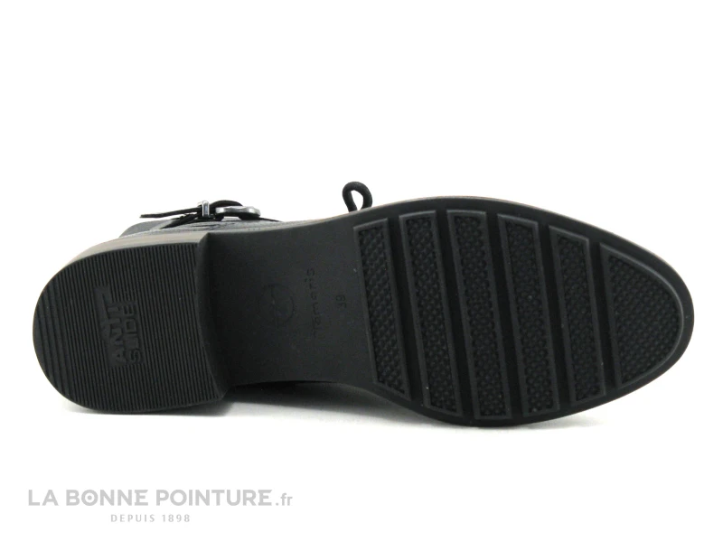 Tamaris 1-25856-29 Black - Bottine A Lacet Femme Cuir Noir 9 Tamaris 1-25856-29 Black - Bottine A Lacet Femme Cuir Noir – Image 7