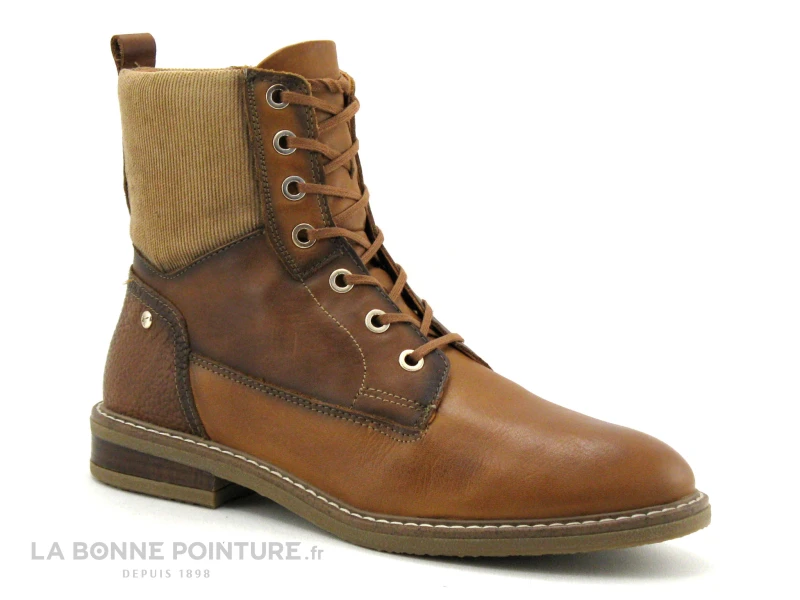 Pikolinos ALDAYA W8J-8966C1 Brandy - Bottine A Lacet Marron 3 Pikolinos ALDAYA W8J-8966C1 Brandy - Bottine A Lacet Marron