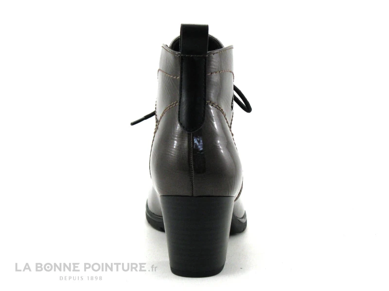 Marco Tozzi 2-25109-29 Pepper - Chaussure Montante Grise A Talon 6 Marco Tozzi 2-25109-29 Pepper - Chaussure Montante Grise A Talon – Image 4