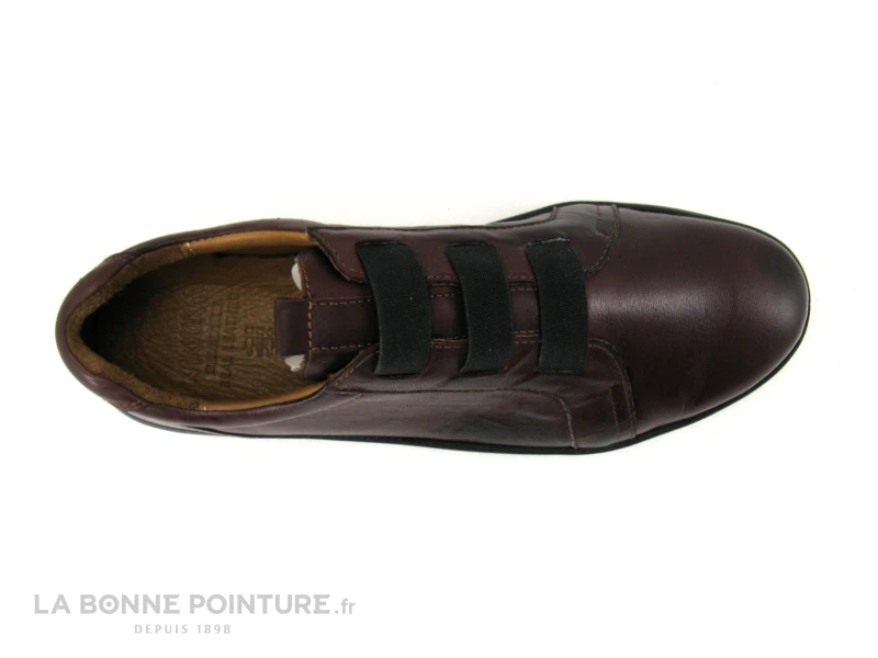 Karyoka DENIM Bordeaux - Elastique - Chaussure Basse Femme 8 Karyoka DENIM Bordeaux - Elastique - Chaussure Basse Femme – Image 6