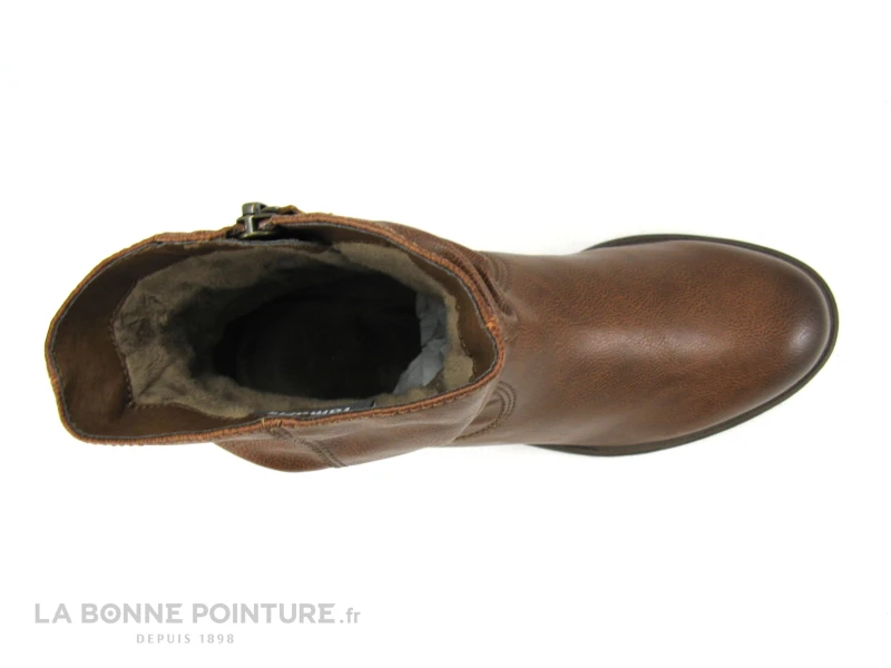 Tamaris 1-25328-27 Cognac - Bottine Avec Chainette Bronze 8 Tamaris 1-25328-27 Cognac - Bottine Avec Chainette Bronze – Image 6