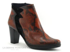 Dorking JIN D8318 Fox Negro - Bottine Orange Noir Python -Marco Tozzi Shop cd24607c73b9e66c561f35ea11d5d5ef img 3779.jpg 151778