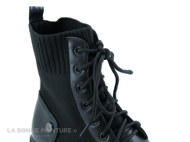 LPB Les Petites Bombes - CHELBY Noir - Bottine Noire Semelle Crantee 7 LPB Les Petites Bombes - CHELBY Noir - Bottine Noire Semelle Crantee – Image 5