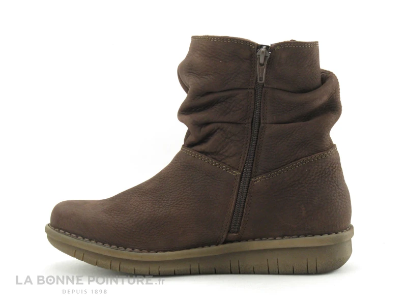 Jungla 7559 Cafe - Boots Femme Cuir Marron 5 Jungla 7559 Cafe - Boots Femme Cuir Marron – Image 3