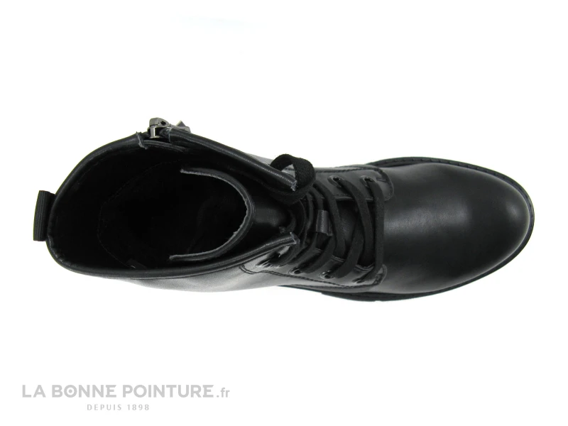 Marco Tozzi 2-25282-27 Black - Bottine Lacet Noire Avec Zip 8 Marco Tozzi 2-25282-27 Black - Bottine Lacet Noire Avec Zip – Image 6