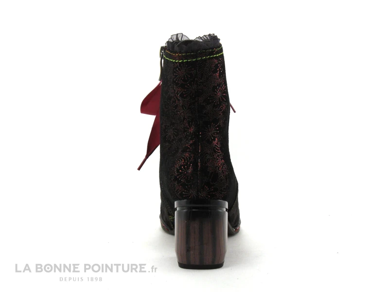 Laura Vita GOCALO 12 Wine - Bottine Bordeaux Et Noire 6 Laura Vita GOCALO 12 Wine - Bottine Bordeaux Et Noire – Image 4
