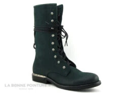 MetamorphOse KALOU Vert - Bottine A Lacet Femme