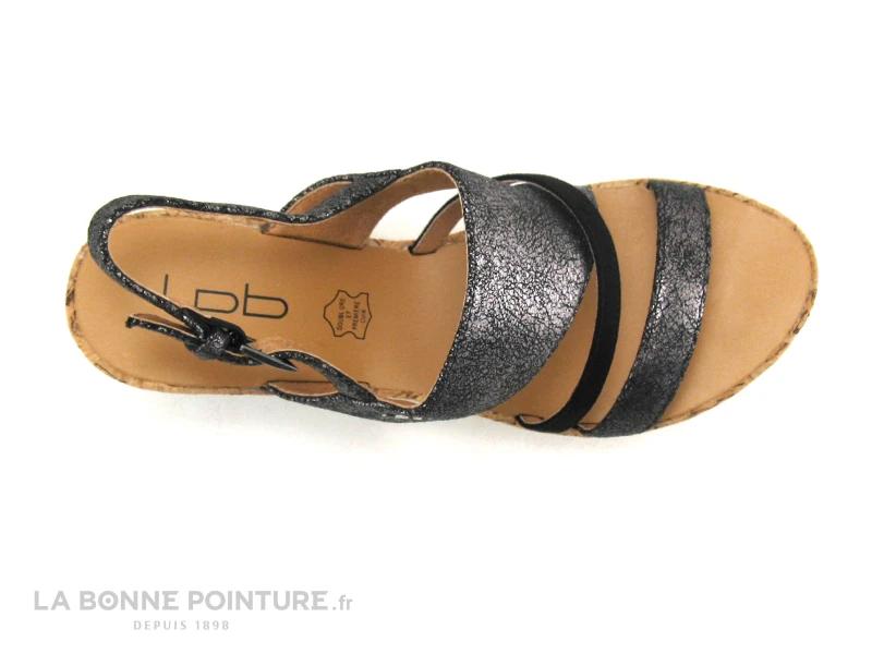 Les Ptites Bombes JULIETTE - Compense Gris - Sandale 8 Les Ptites Bombes JULIETTE - Compense Gris - Sandale – Image 6