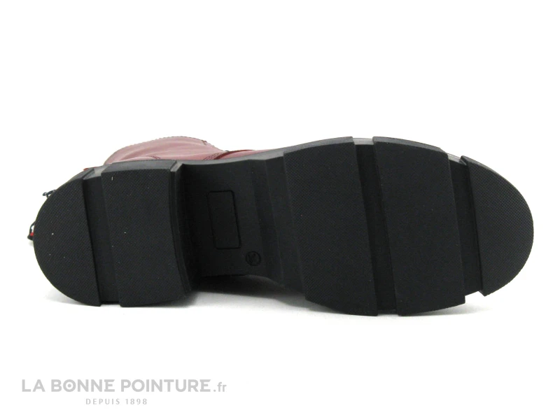 Good Step 3621-D13 Bordeaux - Bottine Plateforme - Foulard 9 Good Step 3621-D13 Bordeaux - Bottine Plateforme - Foulard – Image 7
