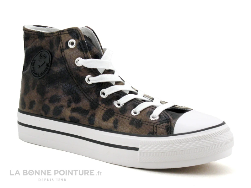 LPB Les Petites Bombes - EMMY - Print Leopard - Basket Montante F 3 LPB Les Petites Bombes - EMMY - Print Leopard - Basket Montante F