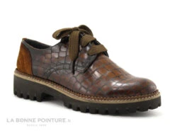 Folies COPOS Cuero - Marron Croco - Chaussure Derbi Femme -Marco Tozzi Shop cd24607c73b9e66c561f35ea11d5d5ef img 4100.jpg 152301