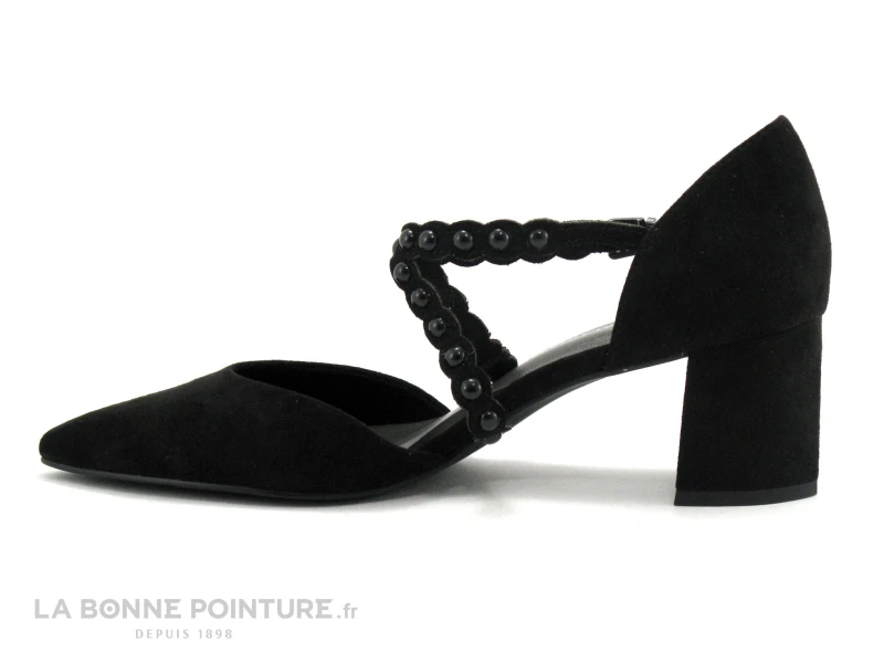 Marco Tozzi 2-24403-22 - Lanieres Tressees - Escarpin Noir 5 Marco Tozzi 2-24403-22 - Lanieres Tressees - Escarpin Noir – Image 3