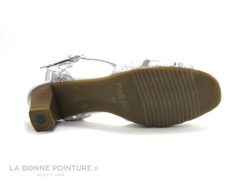 Pedi Girl BAO Blanc Argent - Nu-pieds Talon 9 Pedi Girl BAO Blanc Argent - Nu-pieds Talon – Image 7