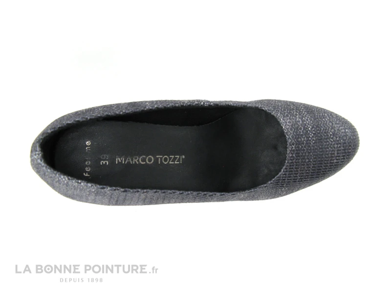 Marco Tozzi 2-22408-35 Dk Grey - Escarpin Gris Talon Haut 8 Marco Tozzi 2-22408-35 Dk Grey - Escarpin Gris Talon Haut – Image 6