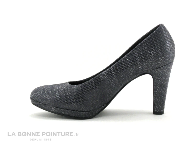 Marco Tozzi 2-22408-35 Dk Grey - Escarpin Gris Talon Haut 5 Marco Tozzi 2-22408-35 Dk Grey - Escarpin Gris Talon Haut – Image 3